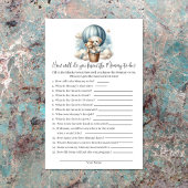 誰がママ赤ちゃん最高のシャワーゲームカードを知っている 便箋