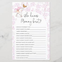 誰がママToile赤最高のちゃんシャワーのゲームを知っている