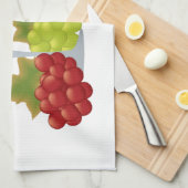 誰がワインのクリスパーに野菜を入れた? キッチンタオル (四つ折り)