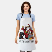 誰が一いけな人 エプロン (着用した状態)