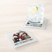 誰が一いけな人 ガラスコースター (アングル)