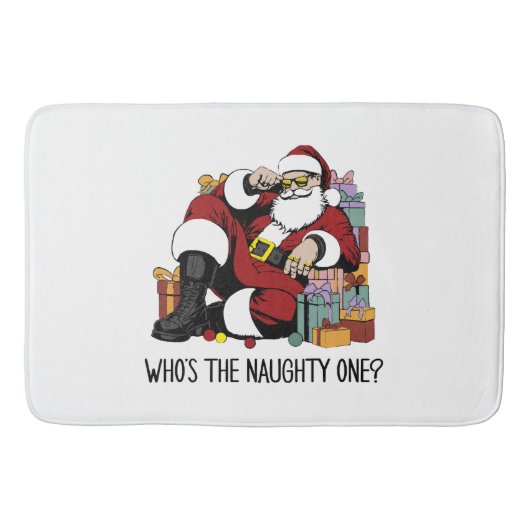 誰が一いけな人 バスマット (正面)