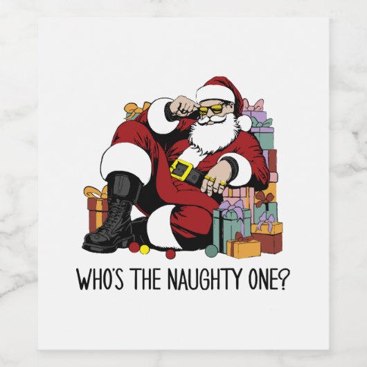 誰が一いけな人 ワインラベル (シングルラベル)