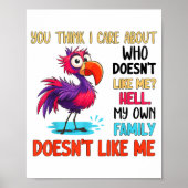 誰が俺を嫌いか気にすんなよ、そんなのどうでもいい、まったく ポスター (正面)