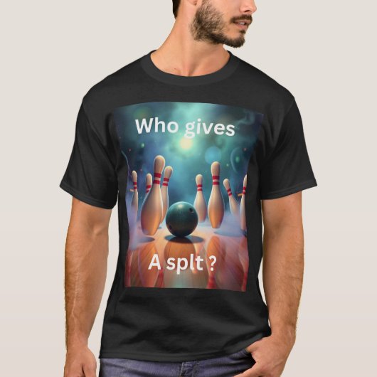 誰が分割するのか Tシャツ (正面)