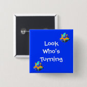 誰が向こうに来ているか6 缶バッジ (正面&裏面)