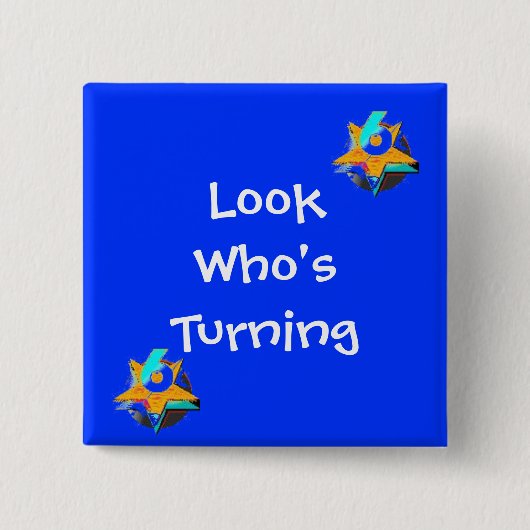 誰が向こうに来ているか6 缶バッジ (正面)