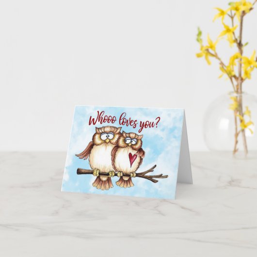 誰が君を愛してる? カード (黄色い花)