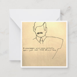 誰が君誕生日 ノートカード