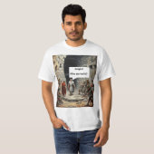 誰が始めたのか Tシャツ (正面フル)