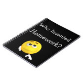 誰が宿題を発明したのか？ ノートブック (左側)