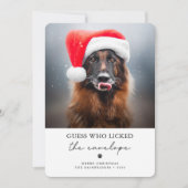 誰が封筒をなめたか 猫の日 クリスマス (正面)