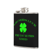 誰が幸運を必要としている フラスク (左)