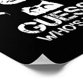 誰が後ろ向きなのか推測する ポスター (角)