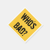 誰が悪い?カクテルナプキン スタンダードカクテルナプキン (角)