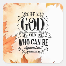 誰が我々に不利になることができるか スクエアシール