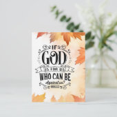 誰が我々に不利になることができるか ポストカード (スタンド正面)