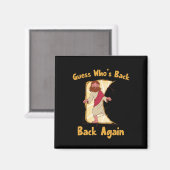 誰が戻ってきたかハッピーイースター!イエスCh マグネット (正面/裏面)