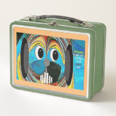 「誰が抵抗できるんだ?」 メタルランチボックス (正面)