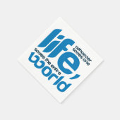 誰が救命でも スタンダードカクテルナプキン (角)