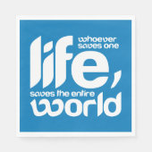 誰が救命でも スタンダードランチョンナプキン (正面)