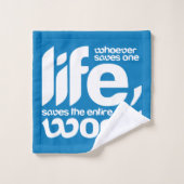 誰が救命でも バスタオルセット (ウォッシュタオル)