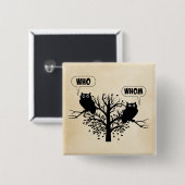 誰が文法の面白さを知っているか 缶バッジ (正面&裏面)