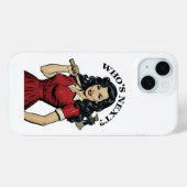 "誰が次?" キラー主婦 iPhone 15 Case-Mate iPhoneケース (裏面 (横))
