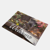 誰が歓迎の言葉で行くか ドアマット (アングル)