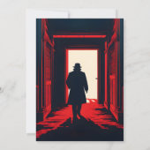 誰が殺したのか ミステリー殺人事件 探偵のディナー・パーティ 招待状 (裏面)