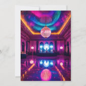 誰が殺したのか ミステリー 殺人事件 ダンスフロアでの殺人 招待状 (裏面)