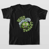 誰が汚いジョーク扱いにくトレインエンジンミームLocoを取り消した Tシャツ (レイダウン)