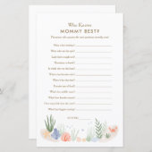 誰が海の赤最高のちゃんのシャワーの下でママを知っている (正面/裏面)