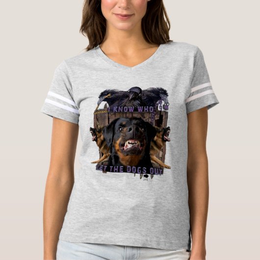 誰が犬を放したか知ってる！ Tシャツ (正面)