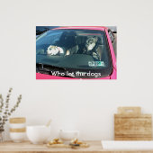 誰が犬を放り出した?ポスター ポスター (キッチン)