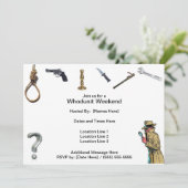 誰が犯人か週末の招待状 招待状 (スタンド正面)