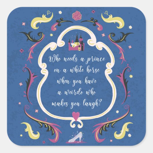 誰が王子を必要とするか スクエアシール (正面)