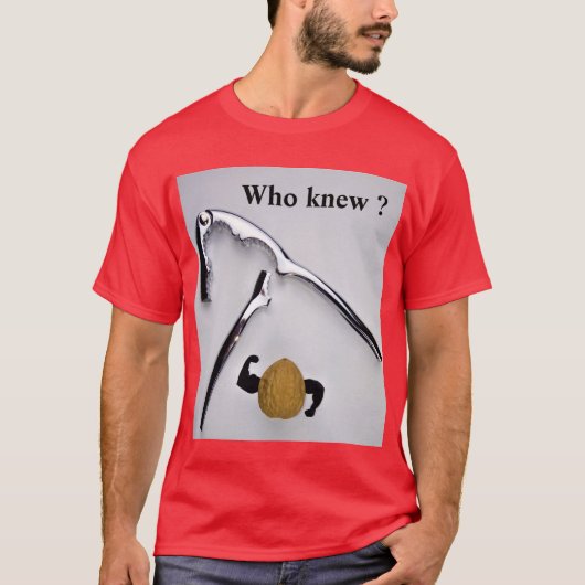 誰が知っていただろう? Tシャツ (正面)