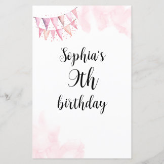 誰が知っている誕生日の女の最高の子のゲーム – ピンク