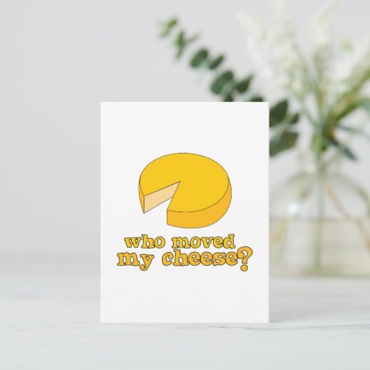 誰が私のチーズを動かした？ ポストカード (スタンド正面)