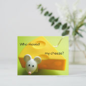 誰が私のチーズを動かした? 案内ポストカード (スタンド正面)