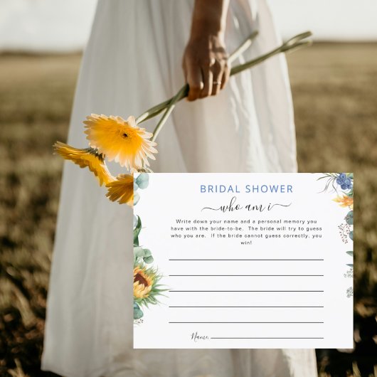 誰が私のブライダルシャワーメモリカード