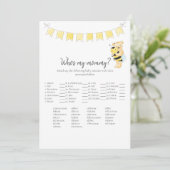 誰が私のママのゲームのテディベアカード プログラム (スタンド正面)