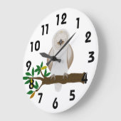 誰が私の壁時計 ラージ壁時計 (傾斜)