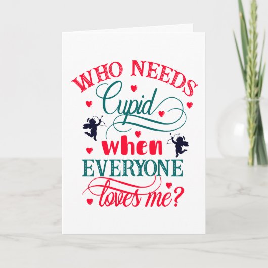 誰が私を愛するときキューピッドを必要とする, ZFJ カード (正面)