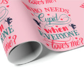 誰が私を愛するときキューピッドを必要とする， ZFJ ラッピングペーパー (ロールコーナー)