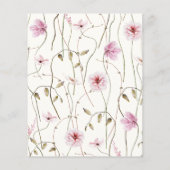 誰が私蝶ブライダルシャワーゲーム (裏面)