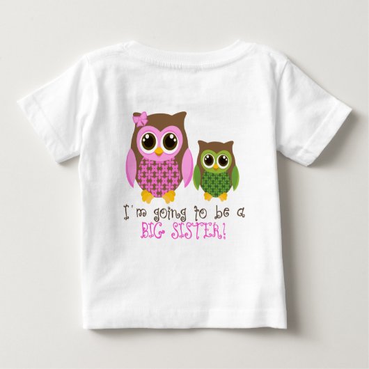 誰が秘密の姉を持っているか推測 ベビーTシャツ (裏面)