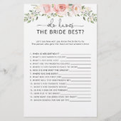 誰が花嫁のゲームを知っ最高のている (正面)