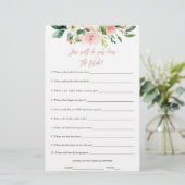 誰が花嫁のブライダルシャワーゲームを知っ最高のている (スタンド正面)